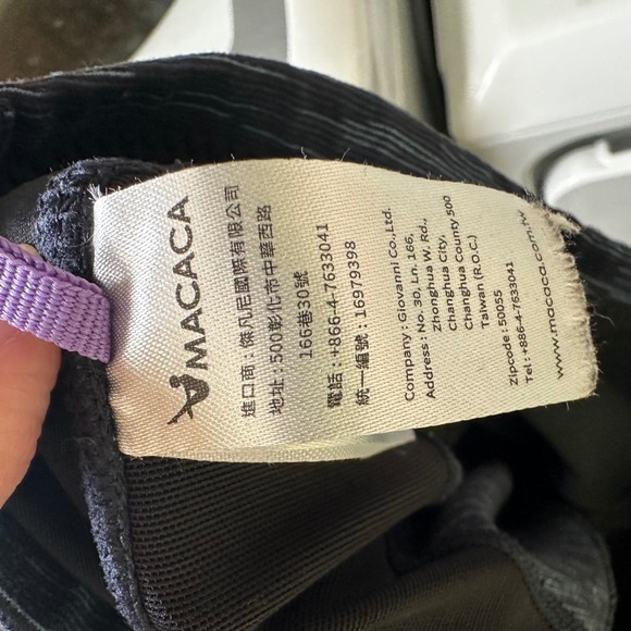 MACACA Athletic‎ Leggings High Waist Tummy Control Yoga Pants Pockets small - Picture 3 of 6